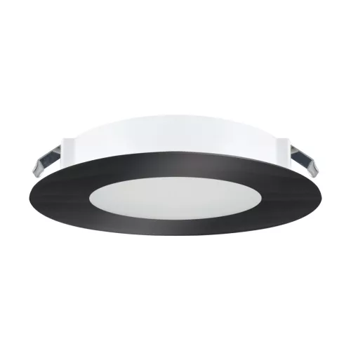 Strühm 1.9W beépíthető vízálló üvegkeretes mini LED panel 230V természetes fehér, Fekete keret