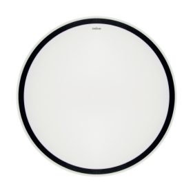 Strühm Aurelia modern fekete keretes kör alakú LED mennyezeti lámpa természetes fehér fénnyel 48cm 48W