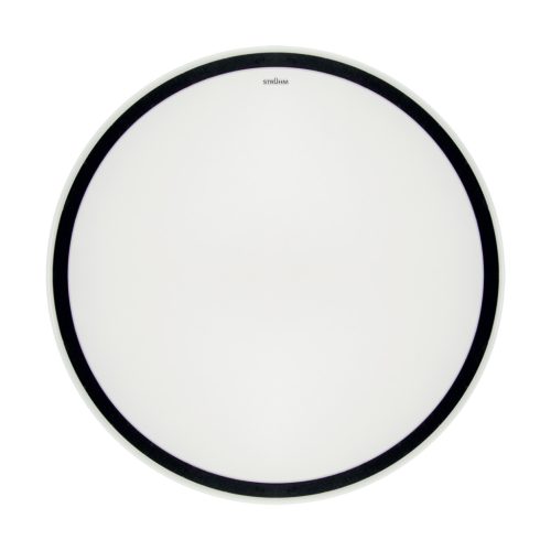 Strühm Aurelia modern fekete keretes kör alakú LED mennyezeti lámpa természetes fehér fénnyel 48cm 48W