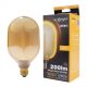 ZERO SERIES dizájn LED izzó E27 4W 200lm O100 borostyán