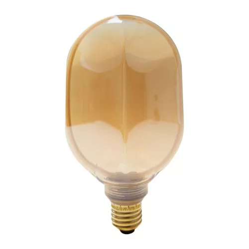 ZERO SERIES dizájn LED izzó E27 4W 200lm O100 borostyán