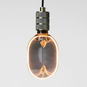   ZERO SERIES dizájn LED izzó E27 4W 200lm O100 Füstös üveg