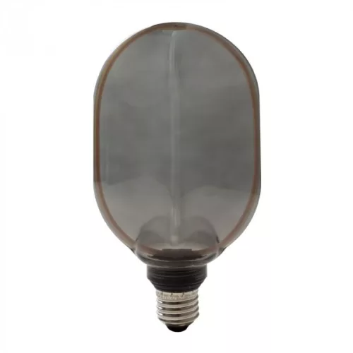 ZERO SERIES dizájn LED izzó E27 4W 200lm O100 Füstös üveg