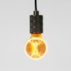 ZERO SERIES dizájn LED izzó E27 4W 200lm G80 borostyán