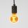 ZERO SERIES dizájn LED izzó E27 4W 200lm G80 borostyán