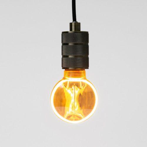 ZERO SERIES dizájn LED izzó E27 4W 200lm G80 borostyán