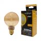 ZERO SERIES dizájn LED izzó E27 4W 200lm G80 borostyán