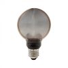ZERO SERIES dizájn LED izzó E27 4W 200lm G80 füstös üveg