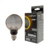 ZERO SERIES dizájn LED izzó E27 4W 200lm G80 füstös üveg