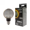 ZERO SERIES dizájn LED izzó E27 4W 200lm G80 füstös üveg