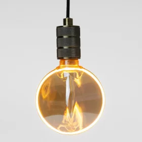 ZERO SERIES dizájn LED izzó E27 4W 200lm G130 borostyán