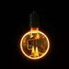 ZERO SERIES dizájn LED izzó E27 4W 200lm G130 borostyán