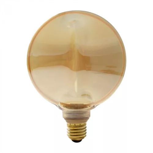 ZERO SERIES dizájn LED izzó E27 4W 200lm G130 borostyán