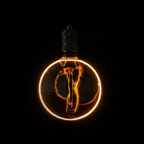   ZERO SERIES dizájn LED izzó E27 4W 200lm G130 füstös üveg
