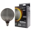 ZERO SERIES dizájn LED izzó E27 4W 200lm G130 füstös üveg