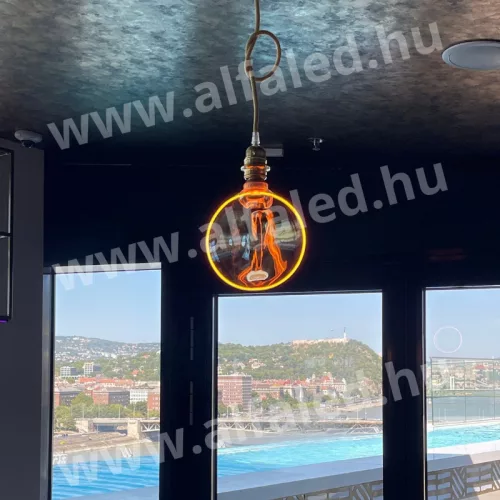 ZERO SERIES dizájn LED izzó E27 4W 200lm G188 borostyán