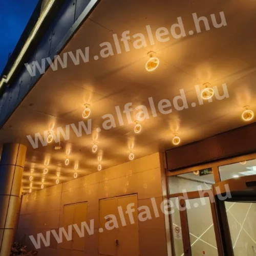 ZERO SERIES dizájn LED izzó E27 4W 200lm G188 borostyán