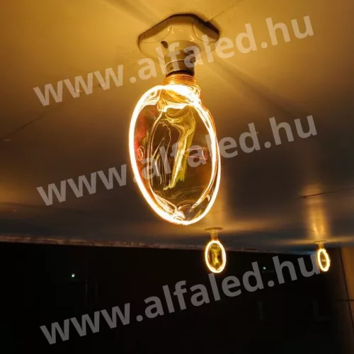 ZERO SERIES dizájn LED izzó E27 4W 200lm G188 borostyán
