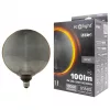 ZERO SERIES dizájn LED izzó E27 4W 200lm G188 füstös üveg