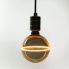 Látványos, G130-as (13cm) méretű, füstüvegű vintage filament LED izzó
