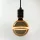 Látványos, G130-as (13cm) méretű, füstüvegű vintage filament LED izzó