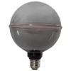 Látványos, G130-as (13cm) méretű, füstüvegű vintage filament LED izzó