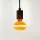 Nagyméretű, borostyánszínű G103 vintage LED izzó egyedi, UFO stílusú filamenttel