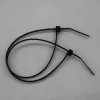 Kábelkötöző 200/4,8mm UV fekete 100db