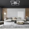 Nedes Okos LED Mennyezeti Lámpa 95W 8000lm – Távirányítóval és App Vezérléssel