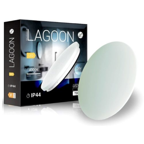 Lagoon mennyezeti LED lámpa 72W, Ø600 mm – természetes fehér fény, 4680 lumen