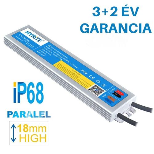 HYRITE LED tápegység, 150W 12V, IP68, paralel bekötéssel TLG-12E150C