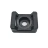 Nyereg Kábelkötözőhöz max 9mm fekete 100db