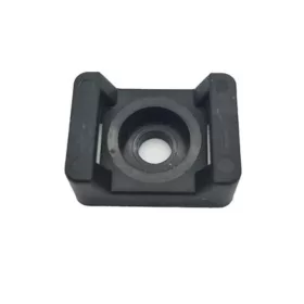 Nyereg Kábelkötözőhöz max 9mm fekete 100db