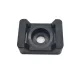 Nyereg Kábelkötözőhöz max 9mm fekete 100db