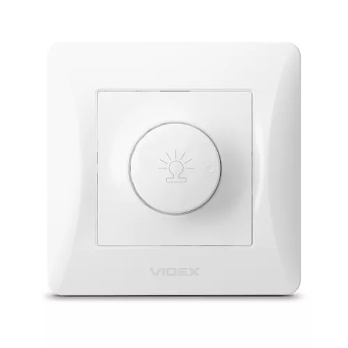 Videx Binera süllyesztett fali dimmer 600W 3 év garancia Fehér
