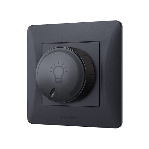 Videx Binera süllyesztett LED fényerőszabályzó 200W 3 év garancia Fekete