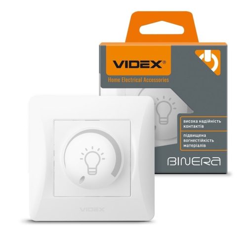 Videx Binera süllyesztett LED fényerőszabályzó 200W 3 év garancia Fehér