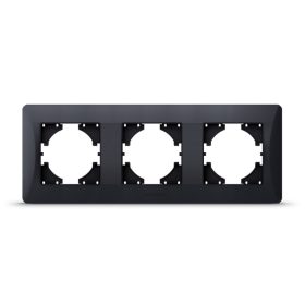 Videx Binera Hármas Keret (Vízszintes) - Fekete