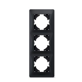 Videx Binera Hármas Keret (Függőleges) - Fekete