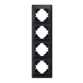 Videx Binera Négyes Keret (Függőleges) - Fekete