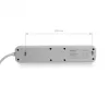 Oncord Professzionális 3-as Hosszabbító Kapcsolóval 2xUSB-A és 1xUSB-C Csatlakozóval 3 Méter Kábel 230V Max. 3680W 16A IP20 – Videx