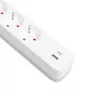 Oncord Professzionális 4-es Hosszabbító Kapcsolóval USB-A és USB-C Csatlakozóval 3 Méter Kábel 230V Max. 3680W 16A IP20 – Videx