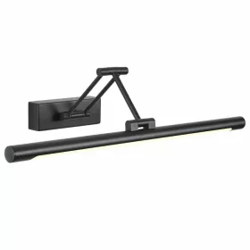 Vivalux RIMINI 9W-os matt fekete LED képmegvilágító lámpa természetes fehér fénnyel