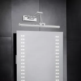 Vivalux RIMINI 9W-os króm LED képmegvilágító lámpa természetes fehér fénnyel