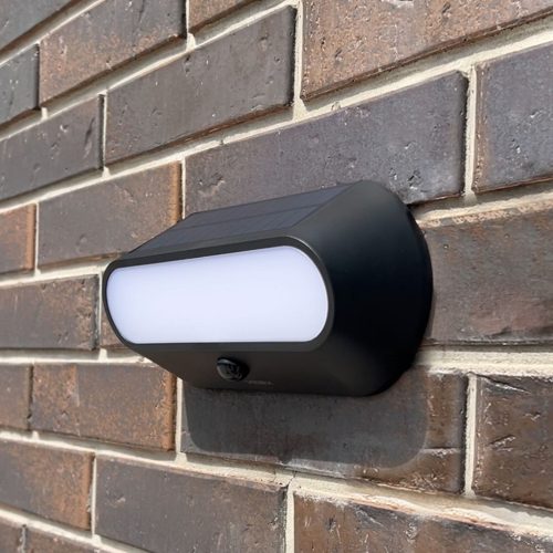 VIDEX Napelemes Fali Lámpa – Mozgásérzékelővel