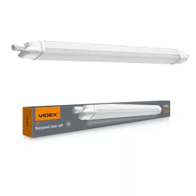 Videx 60cm-es por- és páramentes LED lámpa garázsba, IP65 védettséggel