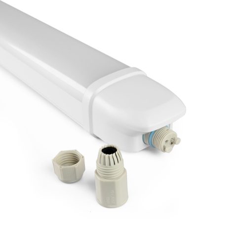 Videx 60cm-es por- és páramentes LED lámpa garázsba, IP65 védettséggel