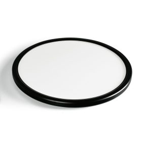 Videx IP54 vízálló, fekete kerek CCT LED mennyezeti lámpa 2400lm fényerővel