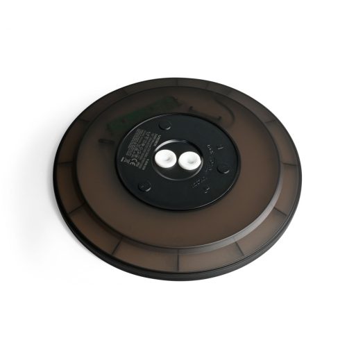 Videx IP54 vízálló, fekete kerek CCT LED mennyezeti lámpa 2400lm fényerővel