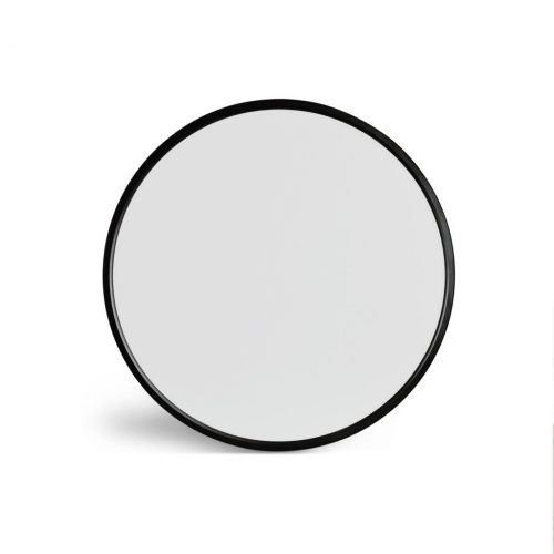 Videx IP54 vízálló, kerek CCT LED mennyezeti lámpa, fekete, 4800lm fényerővel, 50cm átmérővel